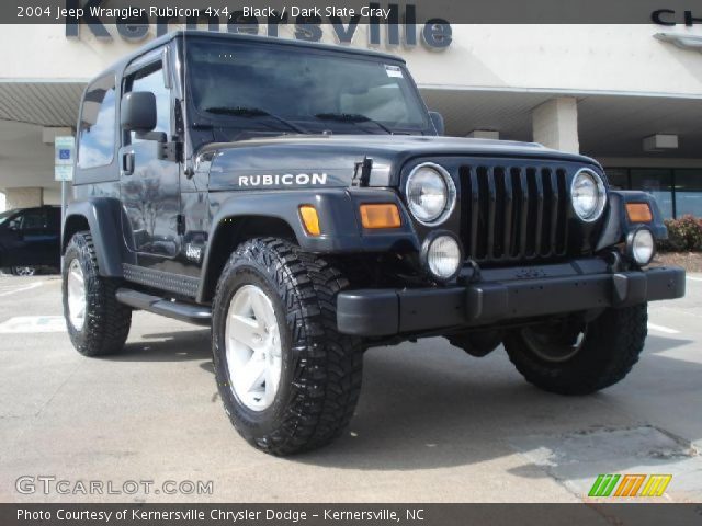 2004 Jeep Wrangler Rubicon 4x4 in Black