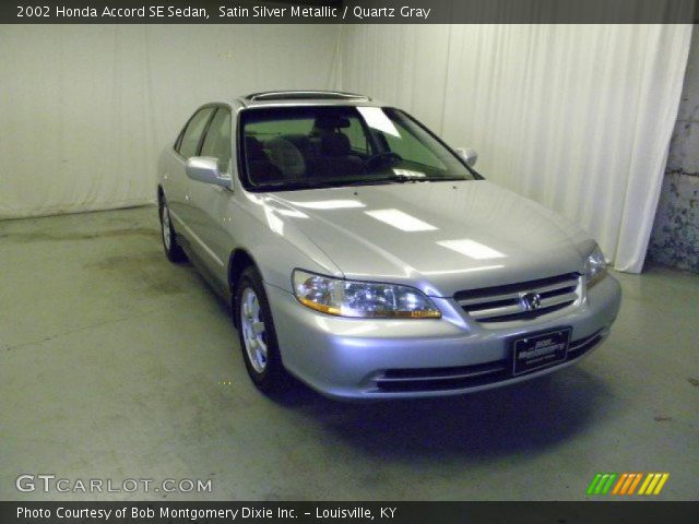 2002 Honda Accord SE Sedan in Satin Silver Metallic