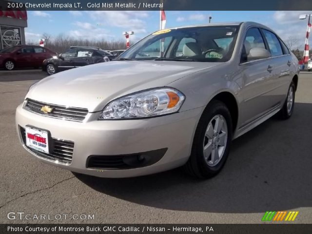2010 Chevrolet Impala LT in Gold Mist Metallic