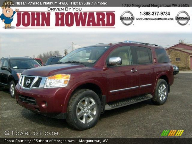 2011 Nissan Armada Platinum 4WD in Tuscan Sun