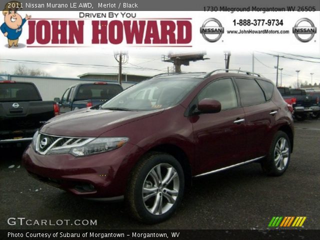 2011 Nissan Murano LE AWD in Merlot