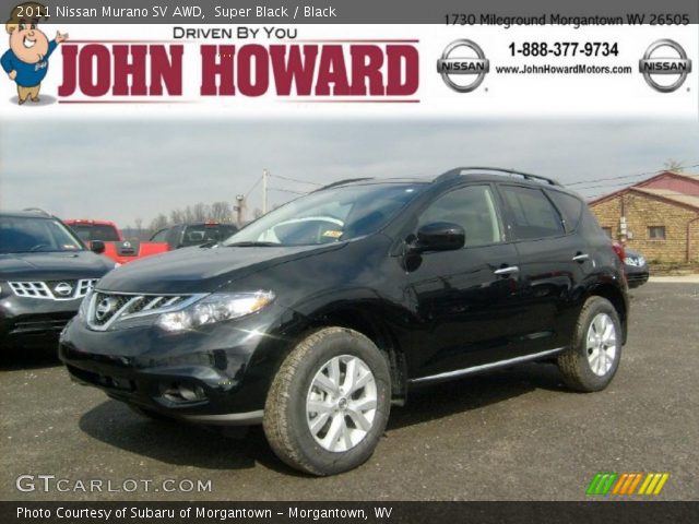 2011 Nissan Murano SV AWD in Super Black