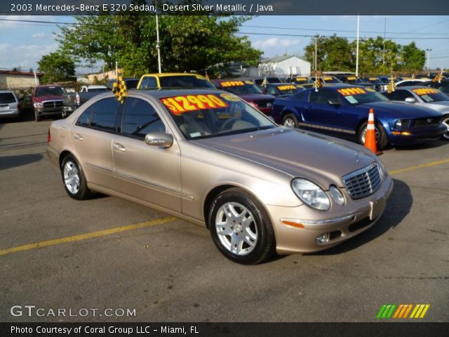 2003 Mercedes-Benz E 320 Sedan in Desert Silver Metallic