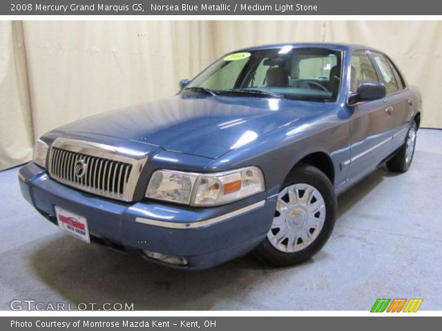 2008 Mercury Grand Marquis GS in Norsea Blue Metallic