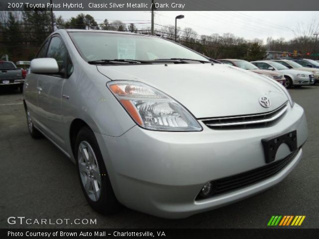 2007 Toyota Prius Hybrid in Classic Silver Metallic