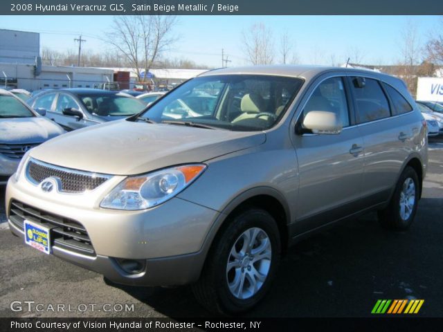 2008 Hyundai Veracruz GLS in Satin Beige Metallic