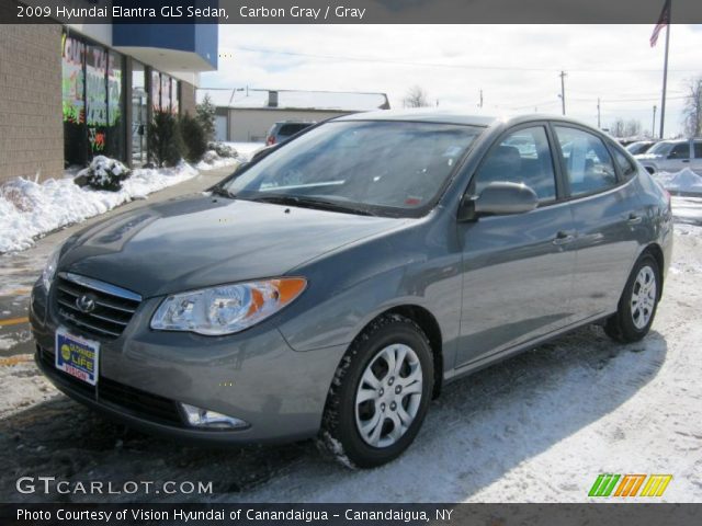 2009 Hyundai Elantra GLS Sedan in Carbon Gray