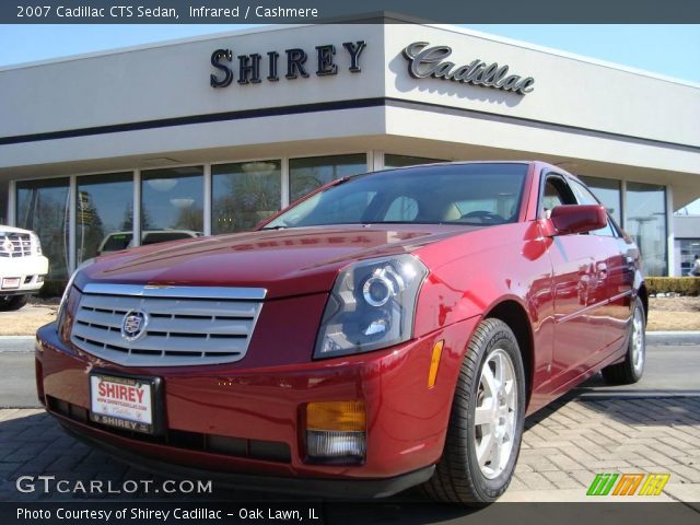 2007 Cadillac CTS Sedan in Infrared
