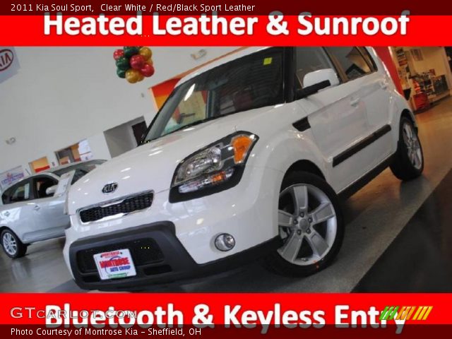 2011 Kia Soul Sport in Clear White