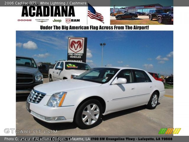 2006 Cadillac DTS  in White Lightning