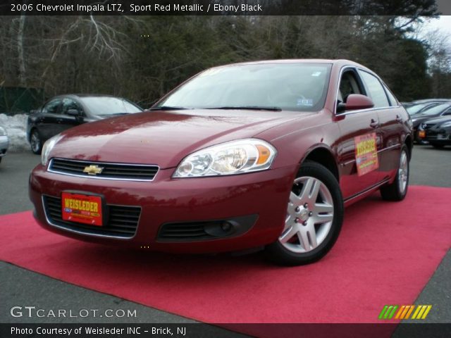 2006 Chevrolet Impala LTZ in Sport Red Metallic