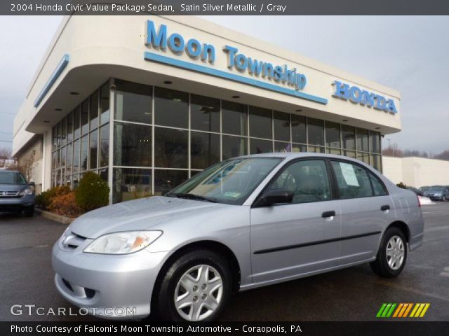 2004 Honda Civic Value Package Sedan in Satin Silver Metallic