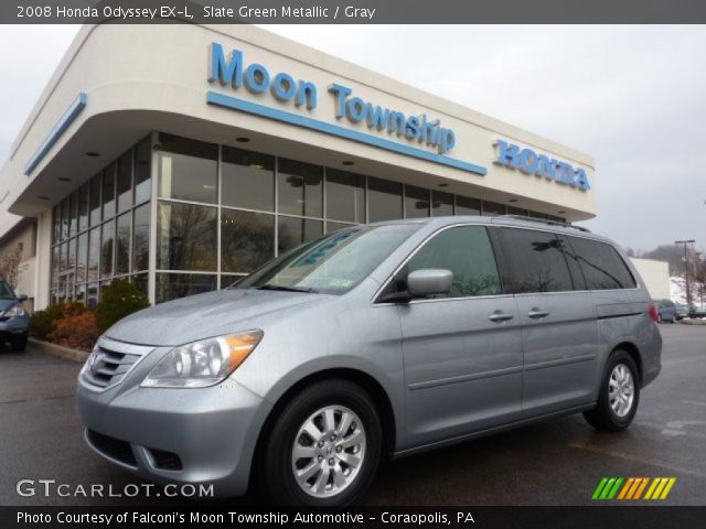2008 Honda Odyssey EX-L in Slate Green Metallic