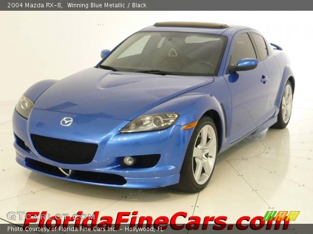 2004 Mazda RX-8  in Winning Blue Metallic