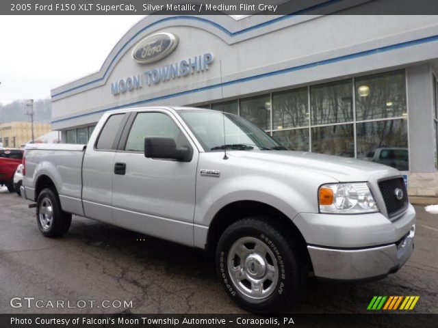 2005 Ford F150 XLT SuperCab in Silver Metallic