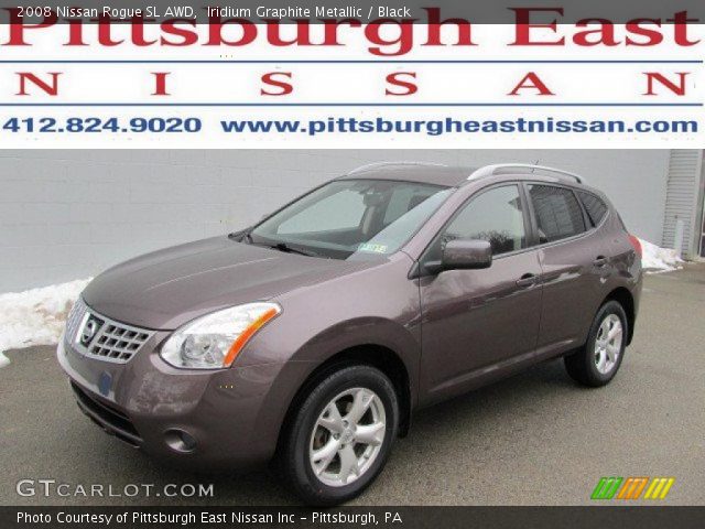2008 Nissan Rogue SL AWD in Iridium Graphite Metallic