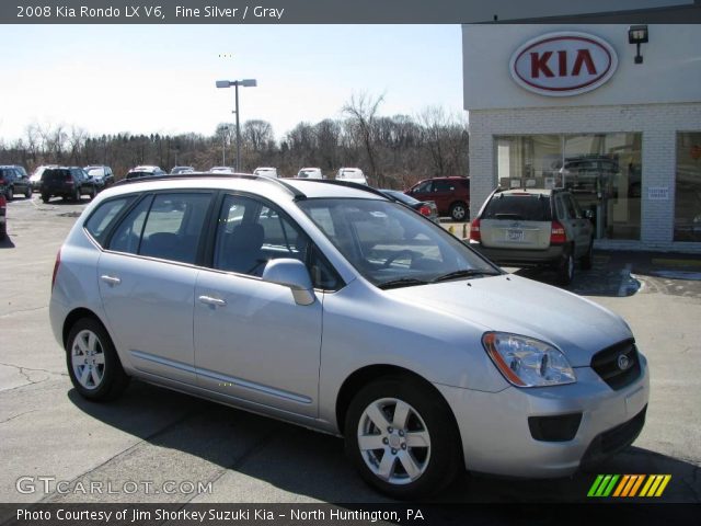 2008 Kia Rondo LX V6 in Fine Silver