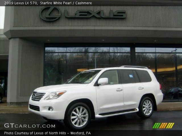 2009 Lexus LX 570 in Starfire White Pearl