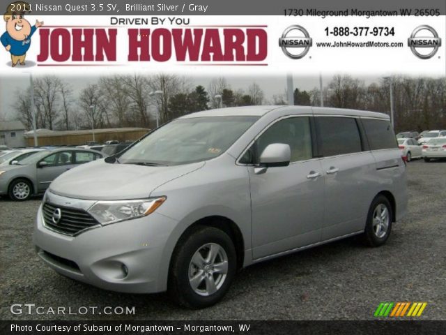 2011 Nissan Quest 3.5 SV in Brilliant Silver