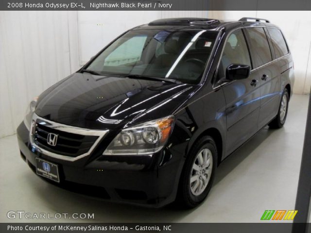2008 Honda Odyssey EX-L in Nighthawk Black Pearl
