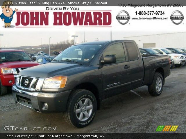 2011 Nissan Titan SV King Cab 4x4 in Smoke Gray