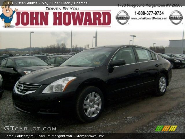 2011 Nissan Altima 2.5 S in Super Black