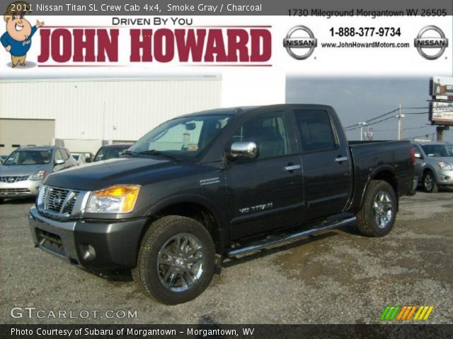 2011 Nissan Titan SL Crew Cab 4x4 in Smoke Gray