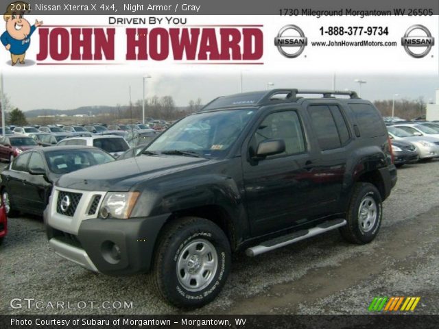 2011 Nissan Xterra X 4x4 in Night Armor