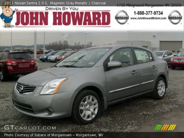 2011 Nissan Sentra 2.0 S in Magnetic Gray Metallic