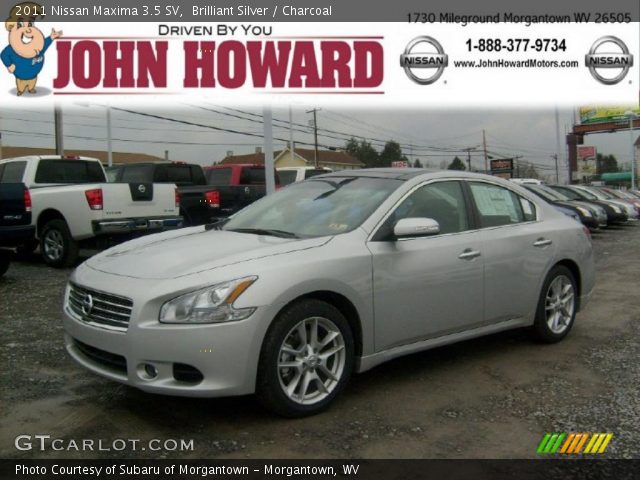 2011 Nissan Maxima 3.5 SV in Brilliant Silver