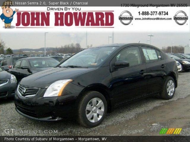 2011 Nissan Sentra 2.0 in Super Black