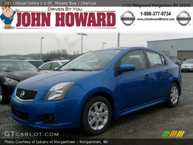 2011 Nissan Sentra 2.0 SR in Metallic Blue