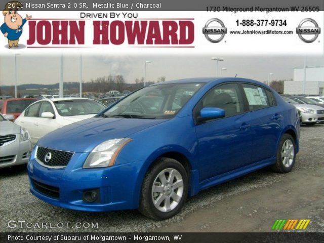 2011 Nissan Sentra 2.0 SR in Metallic Blue