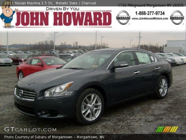 2011 Nissan Maxima 3.5 SV in Metallic Slate