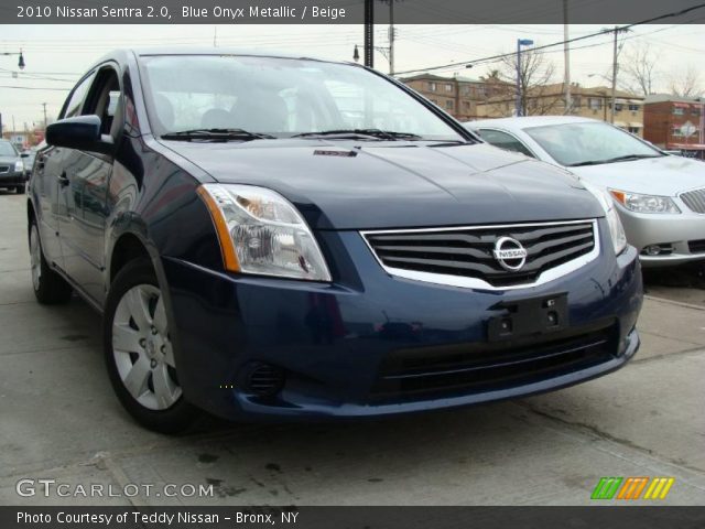 2010 Nissan Sentra 2.0 in Blue Onyx Metallic