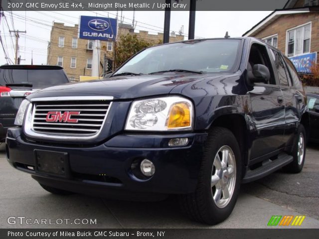 2007 GMC Envoy SLE 4x4 in Midnight Blue Metallic
