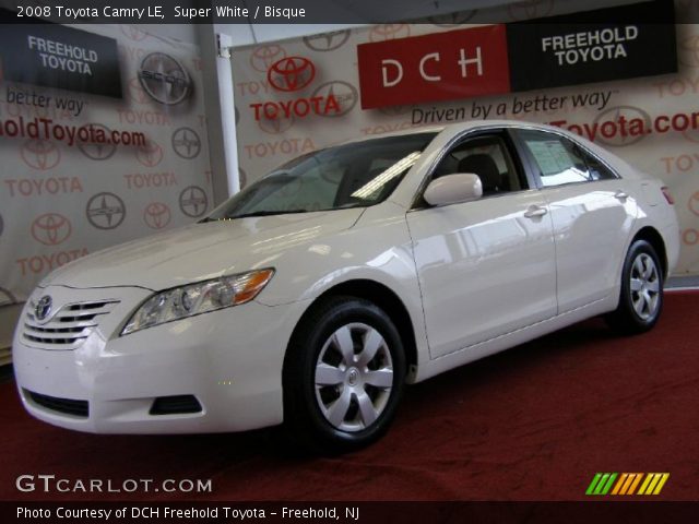 2008 Toyota Camry LE in Super White