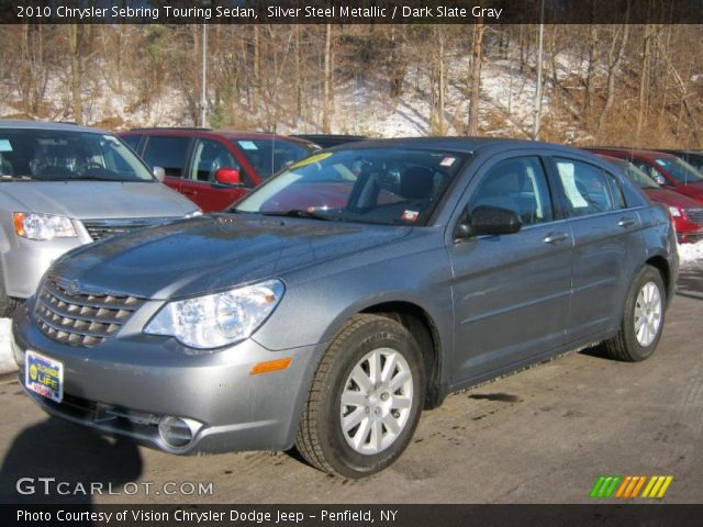 2010 Chrysler Sebring Touring Sedan in Silver Steel Metallic
