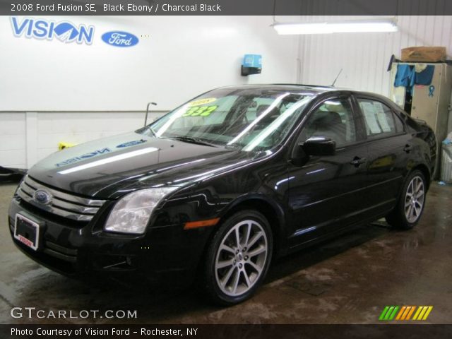 2008 Ford Fusion SE in Black Ebony