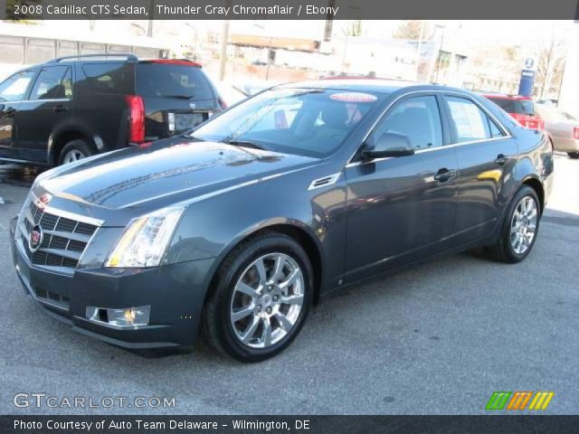 2008 Cadillac CTS Sedan in Thunder Gray Chromaflair