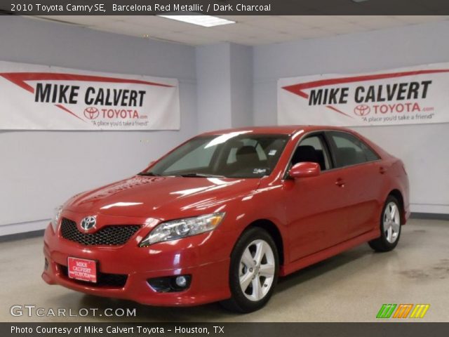 2010 Toyota Camry SE in Barcelona Red Metallic