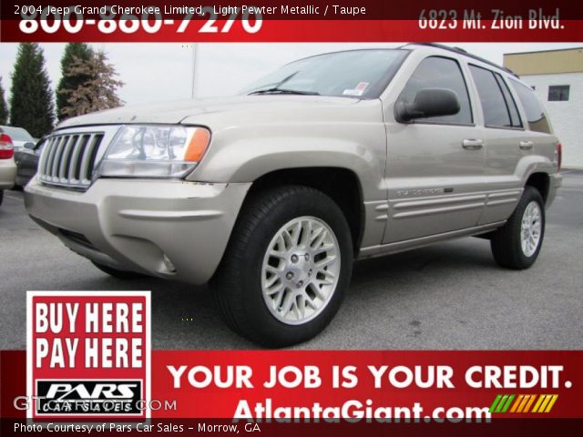 2004 Jeep Grand Cherokee Limited in Light Pewter Metallic