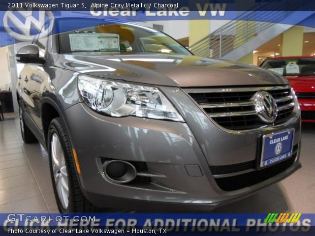 2011 Volkswagen Tiguan S in Alpine Gray Metallic