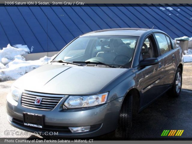 2006 Saturn ION 3 Sedan in Storm Gray