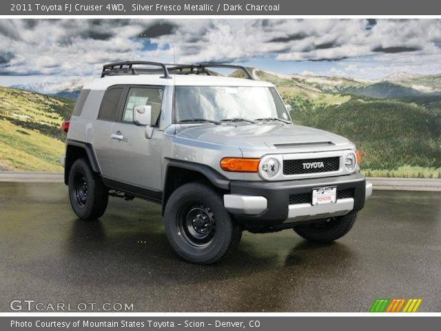 2011 Toyota FJ Cruiser 4WD in Silver Fresco Metallic