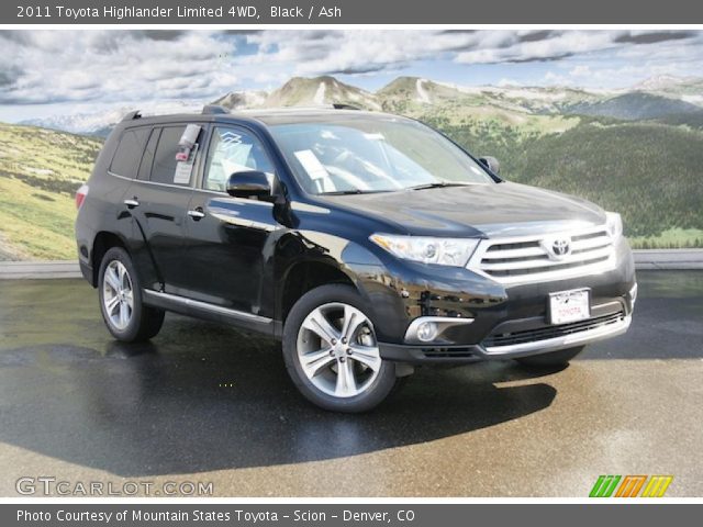 2011 Toyota Highlander Limited 4WD in Black