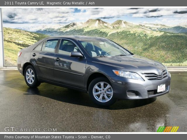 2011 Toyota Camry LE in Magnetic Gray Metallic