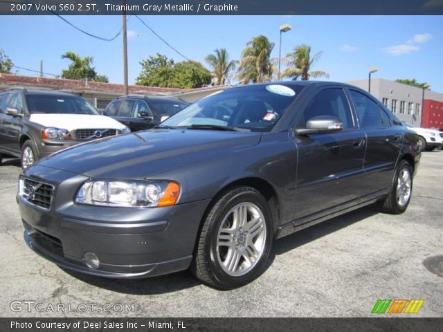 2007 Volvo S60 2.5T in Titanium Gray Metallic