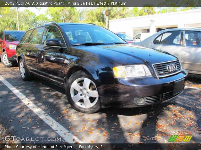 2003 Audi A6 3.0 quattro Avant in Ming Blue Pearl Effect