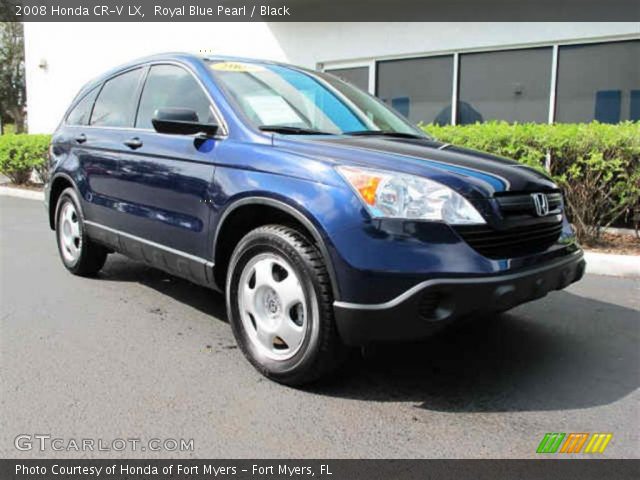 2008 Honda CR-V LX in Royal Blue Pearl